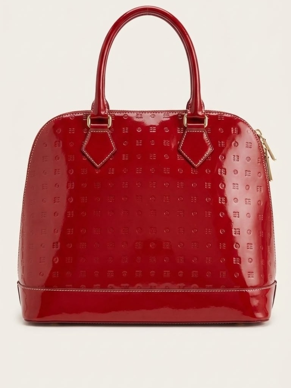 Arcadia Red Patent Leather Purse